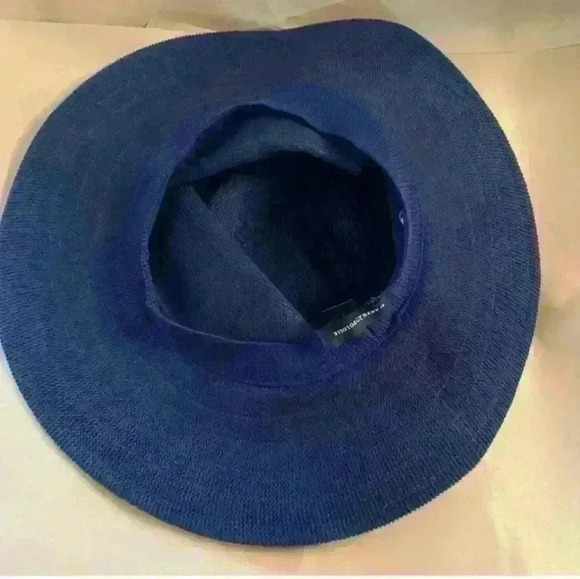 Anthropologie Cyrus Rancher Navy Blue Cowboy Hat - Picture 3 of 6